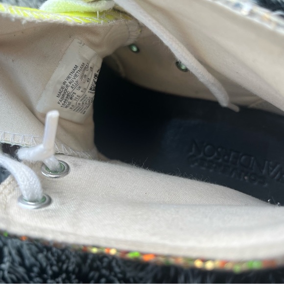 CONVERSE X JW Anderson Glitter Shoes. Men’s 9.5/women’s 11.5. - Picture 10 of 12